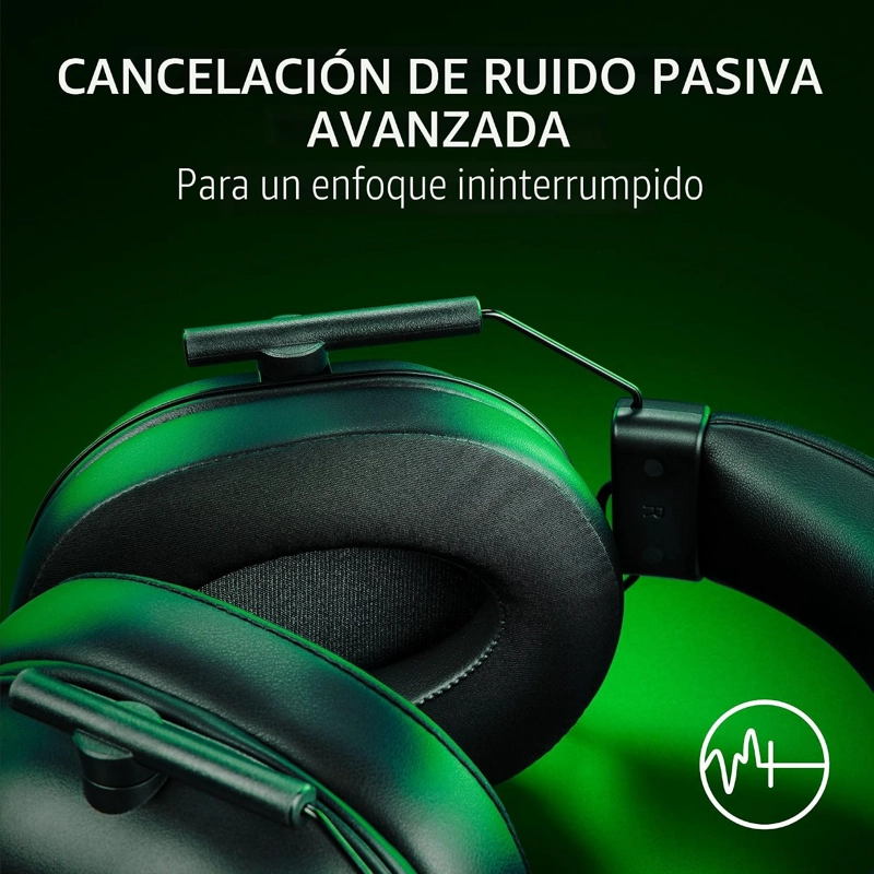 RAZER BLACKSHARK V2 X AURICULARES PARA JUEGOS XBOX, CONECTOR DE AUDIO DE 0.138 IN, COLOR NEGRO - 4