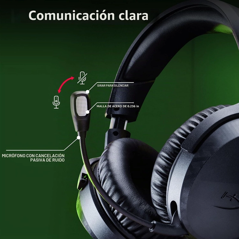 HYPERX CLOUD STINGER 3 - AURICULARES PARA JUEGOS CON CABLE PARA XBOX, HYPERX SIGNATURE COMFORT, - 5