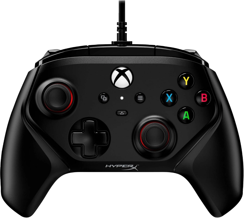 HYPERX CLUTCH GLADIATE WIRED CONTROLLER PARA XBOX ONE, XBOX SERIES X S, PC, OFFICIALLY LICENSED BY - 1