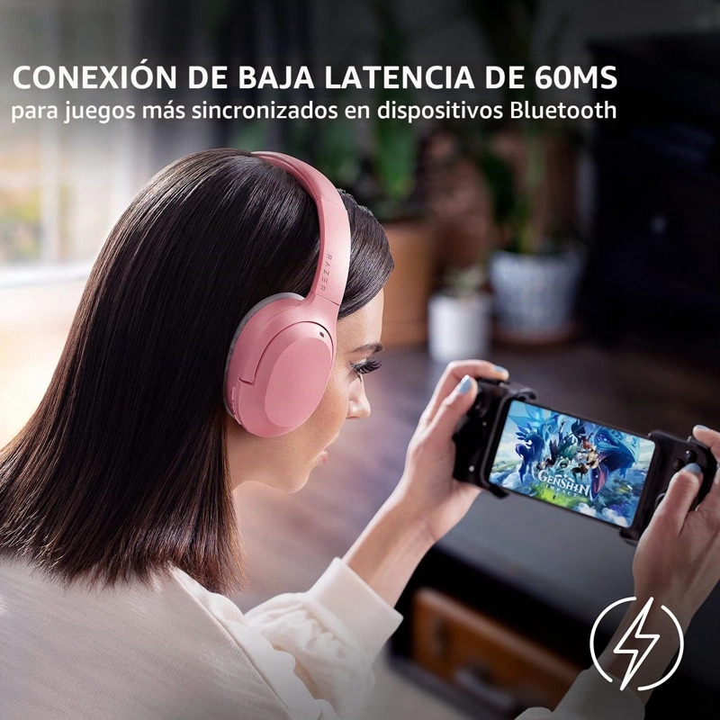 RAZER AURICULARES INALAMBRICOS DE BAJA LATENCIA OPUS X: CANCELACION ACTIVA DE RUIDO ANC - BLUETOOTH - 4