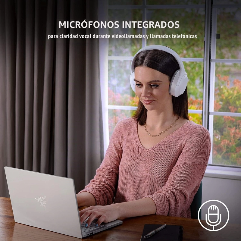 RAZER AURICULARES INALAMBRICOS DE BAJA LATENCIA OPUS X: CANCELACION ACTIVA DE RUIDO ANC - BLUETOOTH - 6