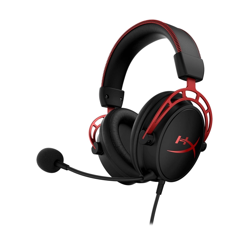 HYPERX CLOUD ALPHA - AURICULARES PARA JUEGOS, CONTROLADORES DE DOBLE CAMARA, COMODIDAD LEGENDARIA, - 1
