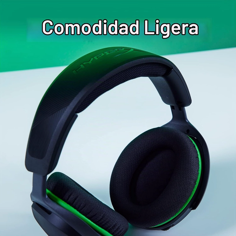 HYPERX CLOUDX STINGER 2 CORE - AURICULARES PARA JUEGOS DE XBOX, LIGEROS, CON MICROFONO, FUNCION - 6