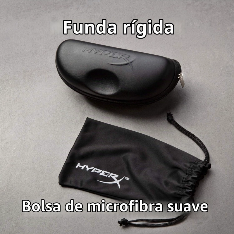 HYPERX SPECTRE REACT - GAFAS PARA JUEGOS, GAFAS DE BLOQUEO DE LUZ AZUL, PROTECCION UV, MONTURA - 6