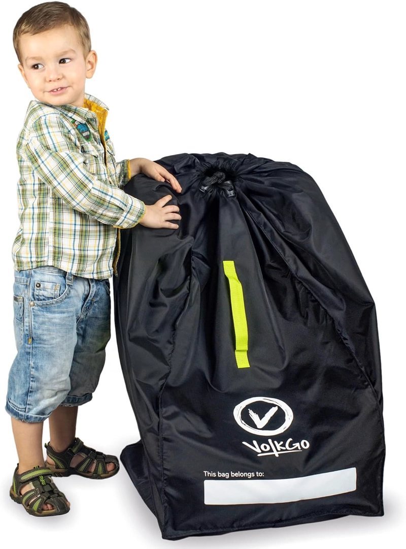 BOLSA DE VIAJE PARA ASIENTO DE COCHE PARA AVION CON CORREAS ACOLCHADAS DE MOCHILA PARA EL HOMBRO, - 1