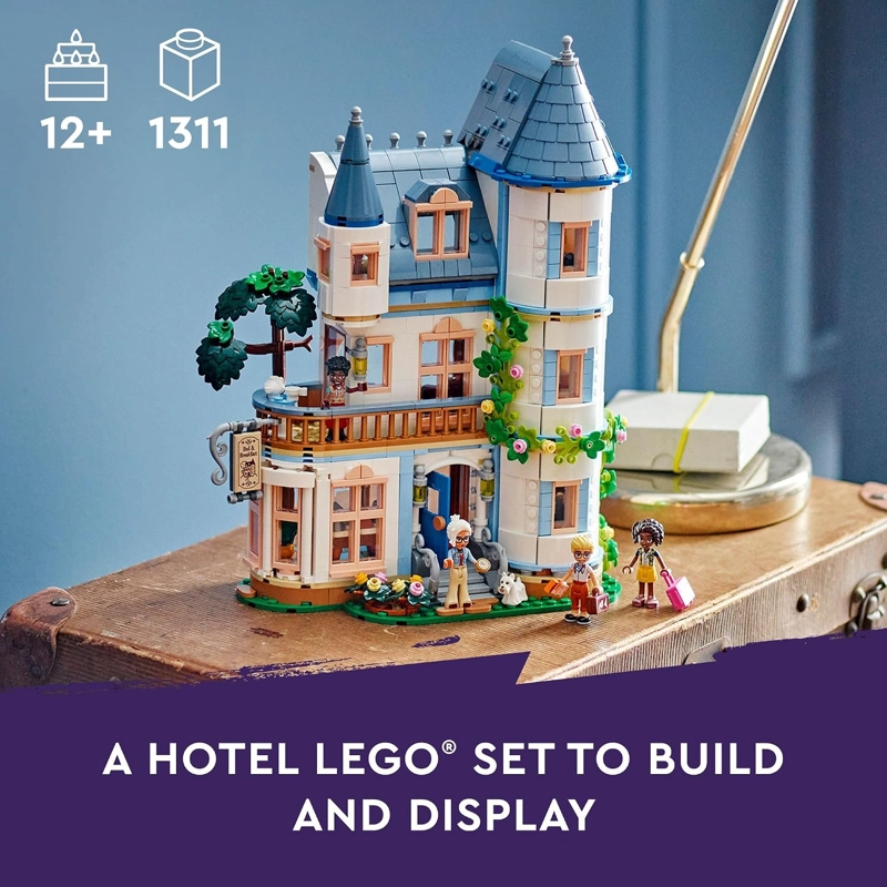 LEGO FRIENDS CASTILLO CAMA Y DESAYUNO HOTEL JUEGO DE CONSTRUCCION - FIGURAS DE JUGUETE DE JUEGO - 2
