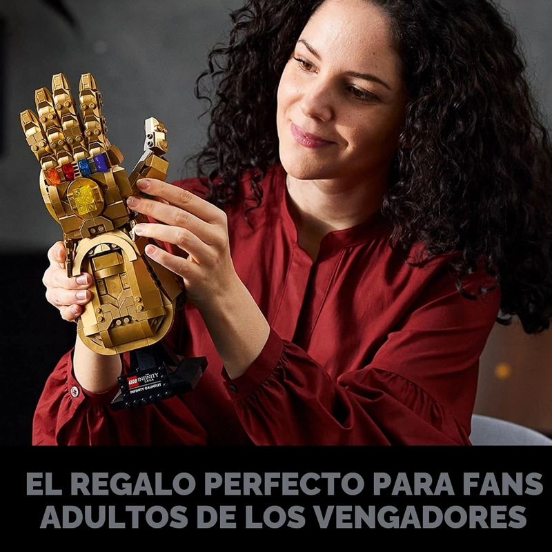 LEGO MARVEL INFINITY 76191 - JUEGO DE GUANTES COLECCIONABLES DE THANOS CON PIEDRAS DEL INFINITO, - 3