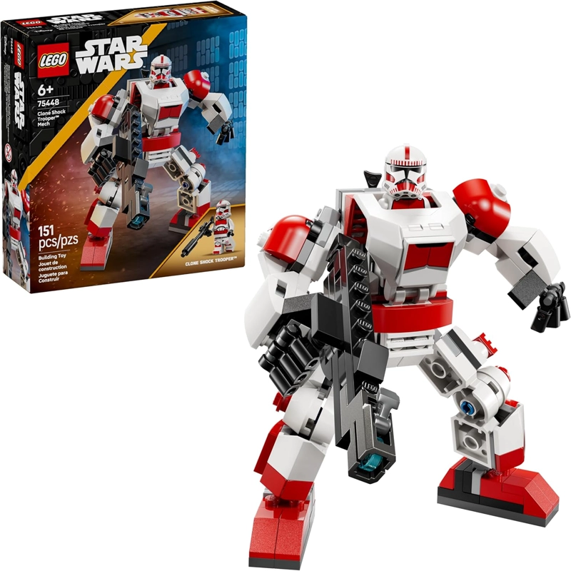 LEGO STAR WARS CLONE SHOCK TROOPER MECH - JUGUETE DE CONSTRUCCION PARA NIÑOS Y NIÑAS - FIGURA - 1