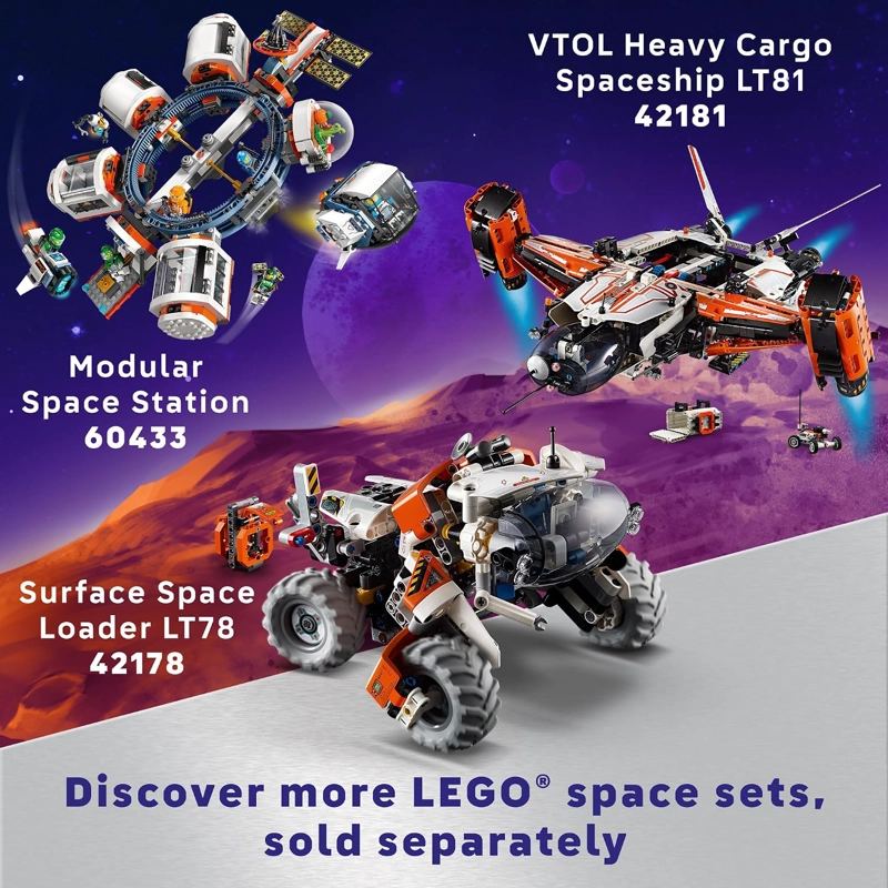 LEGO FRIENDS BASE ESPACIAL EN MARTE Y KIT DE MAQUILLAJE SET DE COHETE, JUGUETE CIENTIFICO - 6