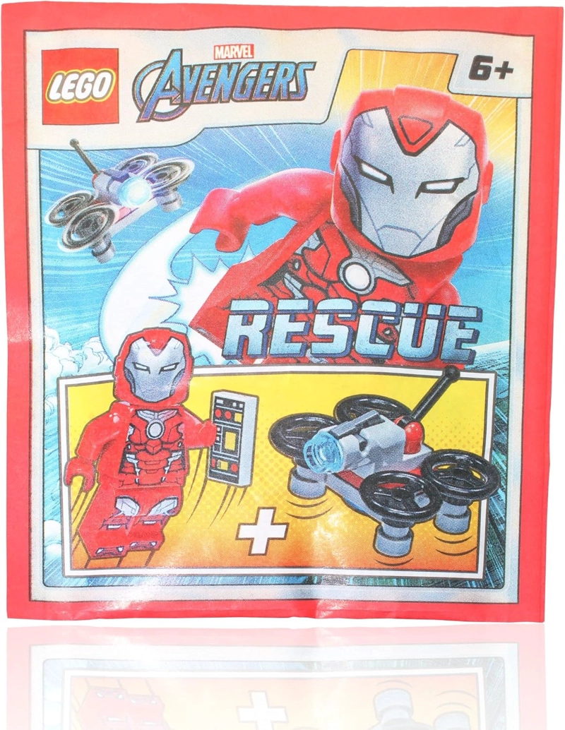 LEGO MARVEL SUPER HEROES AVENGERS INFINITY WAR MINIFIGURE - IRON RESCUE PEPPER POTTS EN ARMADURA - 4