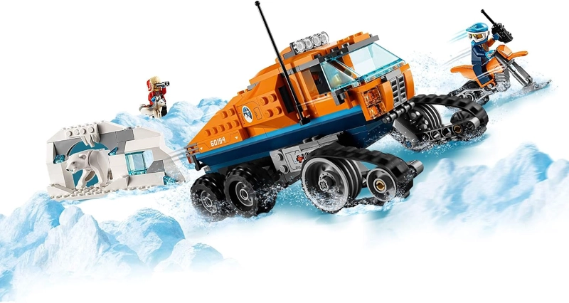 LEGO CITY ARCTIC SCOUT TRUCK 60194 KIT DE MAQUILLAJE DE CONSTRUCCION 322 PIEZAS - 6