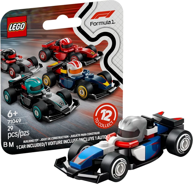 LEGO F1 COCHE DE CARRERAS COLECCIONABLE, VISA CASH UP RB VCARB F1 TEAM RACE CAR 71049-8 - 1