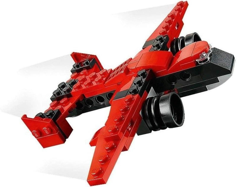 LEGO CREATOR - COCHE DEPORTIVO DE JUGUETE 31100, 3 EN 1 134 PIEZAS - 4
