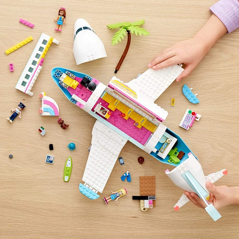 LEGO FRIENDS HEARTLAKE CITY AIRPLANE 41429, INCLUYE FRIENDS STEPHANIE Y OLIVIA, Y MUCHOS ACCESORIOS - 6