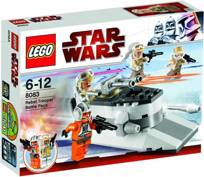 JUEGO LEGO PARA CREAR BATALLA CON TROPAS REBELDES DE STAR WARS 8083 - 1