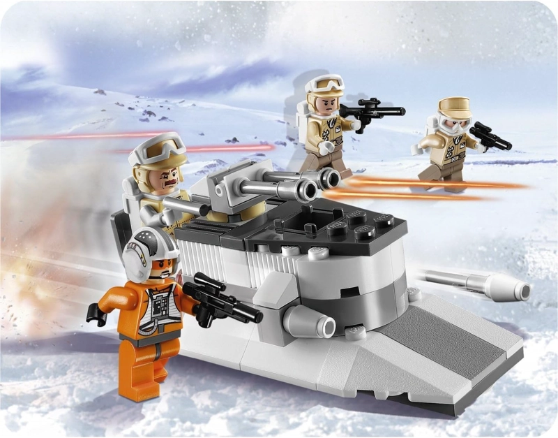 JUEGO LEGO PARA CREAR BATALLA CON TROPAS REBELDES DE STAR WARS 8083 - 2