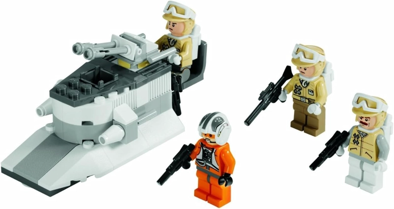 JUEGO LEGO PARA CREAR BATALLA CON TROPAS REBELDES DE STAR WARS 8083 - 3