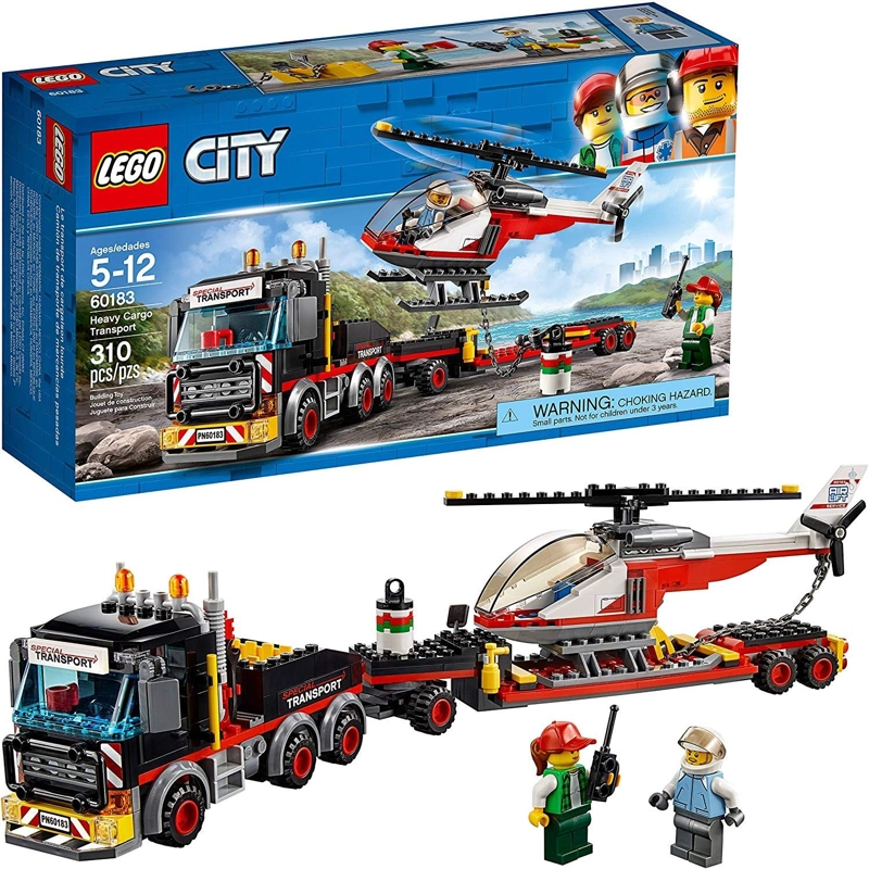 KIT DE MAQUILLAJE PARA CONSTRUIR LEGO CITY GRANDES VEHICULOS, CAMION DE TRANSPORTE DE MERCANCIAS - 3