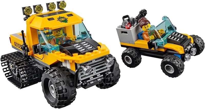LEGO CITY EXPLORADORES DE LA SELVA HALFTRACK MISION 60159 CONSTRUCCION KIT DE MAQUILLAJE 378 PIEZAS - 3