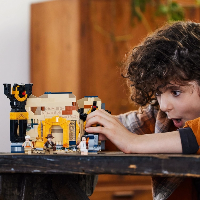 LEGO INDIANA JONES ESCAPE FROM THE TOMB - JUGUETE DE CONSTRUCCION CON TEMPLO Y MOMIA MINI, JUEGO - 6