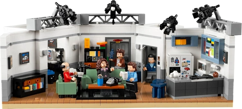 LEGO IDEAS SEINFELD 21328 KIT DE MAQUILLAJE DE CONSTRUCCION MODELO DE EXHIBICION COLECCIONABLE - 2