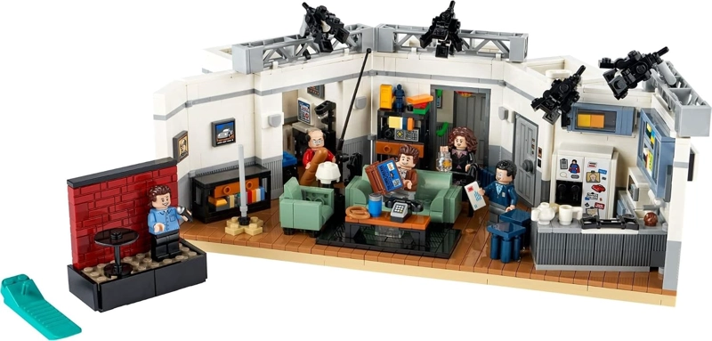 LEGO IDEAS SEINFELD 21328 KIT DE MAQUILLAJE DE CONSTRUCCION MODELO DE EXHIBICION COLECCIONABLE - 4