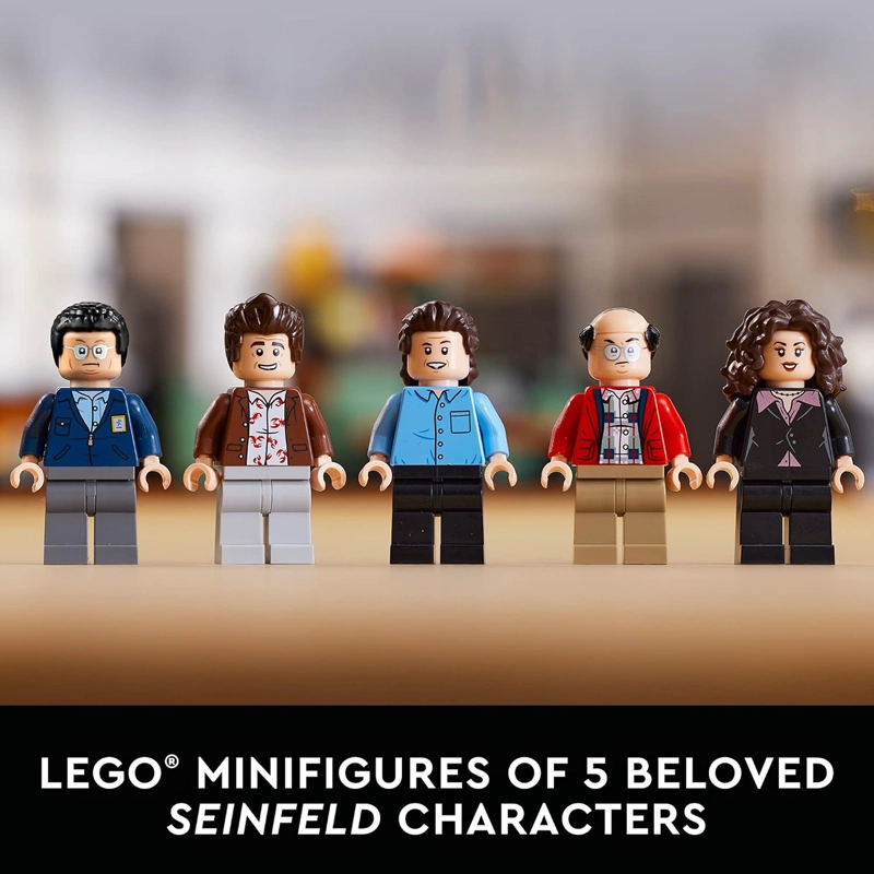LEGO IDEAS SEINFELD 21328 KIT DE MAQUILLAJE DE CONSTRUCCION MODELO DE EXHIBICION COLECCIONABLE - 5