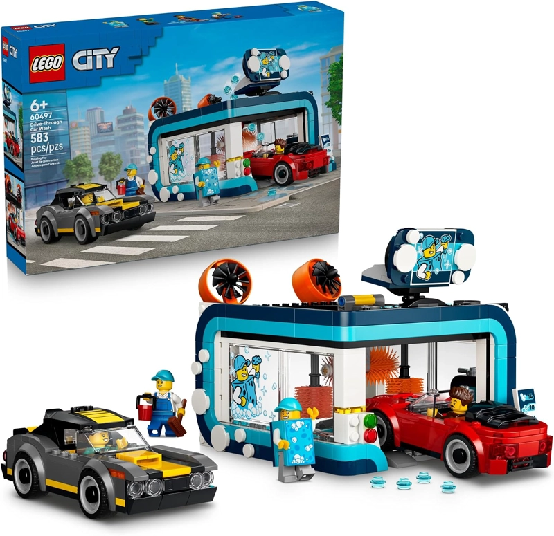 LEGO CITY DRIVE-THROUGH CAR WASH 60497 - 1