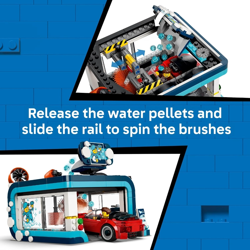 LEGO CITY DRIVE-THROUGH CAR WASH 60497 - 3