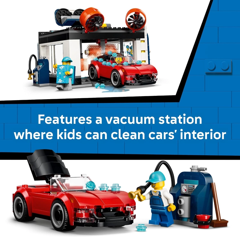 LEGO CITY DRIVE-THROUGH CAR WASH 60497 - 5