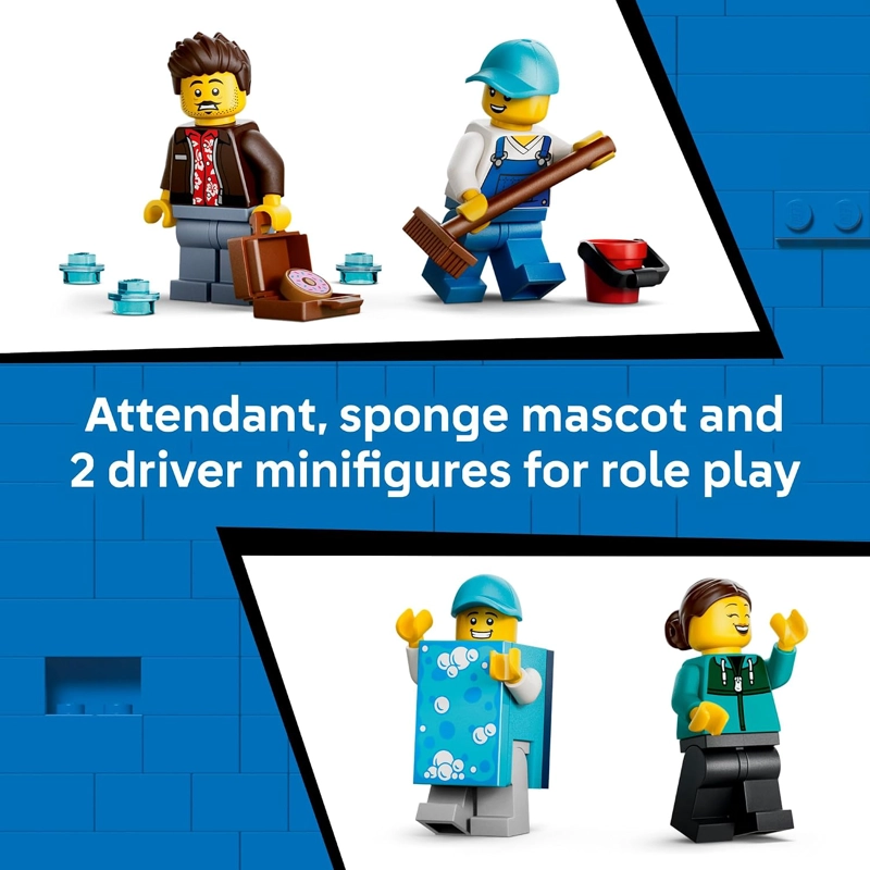 LEGO CITY DRIVE-THROUGH CAR WASH 60497 - 6