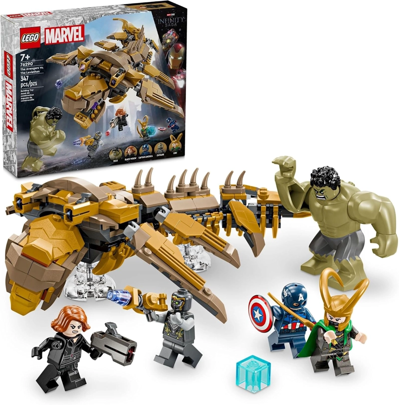 LEGO MARVEL THE AVENGERS VS. THE LEVIATHAN - JUGUETE DE SUPERHE ROE, JUEGO DE CONSTRUCCION - 1