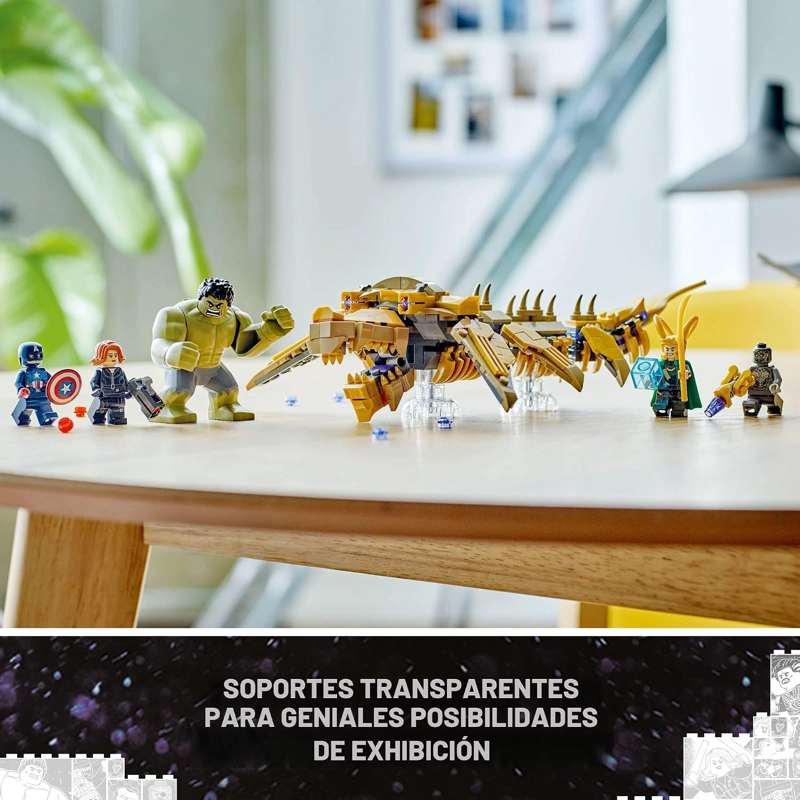 LEGO MARVEL THE AVENGERS VS. THE LEVIATHAN - JUGUETE DE SUPERHE ROE, JUEGO DE CONSTRUCCION - 3