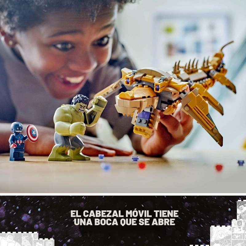 LEGO MARVEL THE AVENGERS VS. THE LEVIATHAN - JUGUETE DE SUPERHE ROE, JUEGO DE CONSTRUCCION - 5