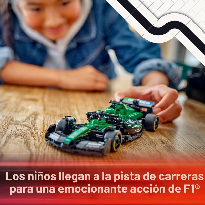 LEGO SPEED CHAMPIONS ASTON MARTIN ARAMCO F1 AMR24 - JUEGO DE CONSTRUCCION PARA NIÑOS, NIÑOS - 2