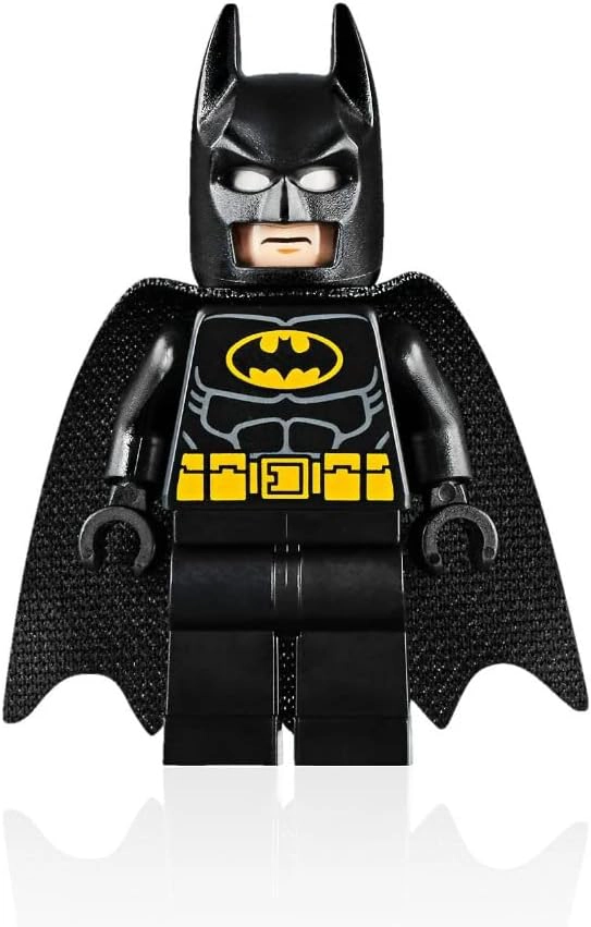 LEGO SUPER HEROES DC BATMAN MINIFIGURE COMBO - BATMAN EN TRAJE NEGRO CON BATCAPE Y BAT-A-RANG - 5
