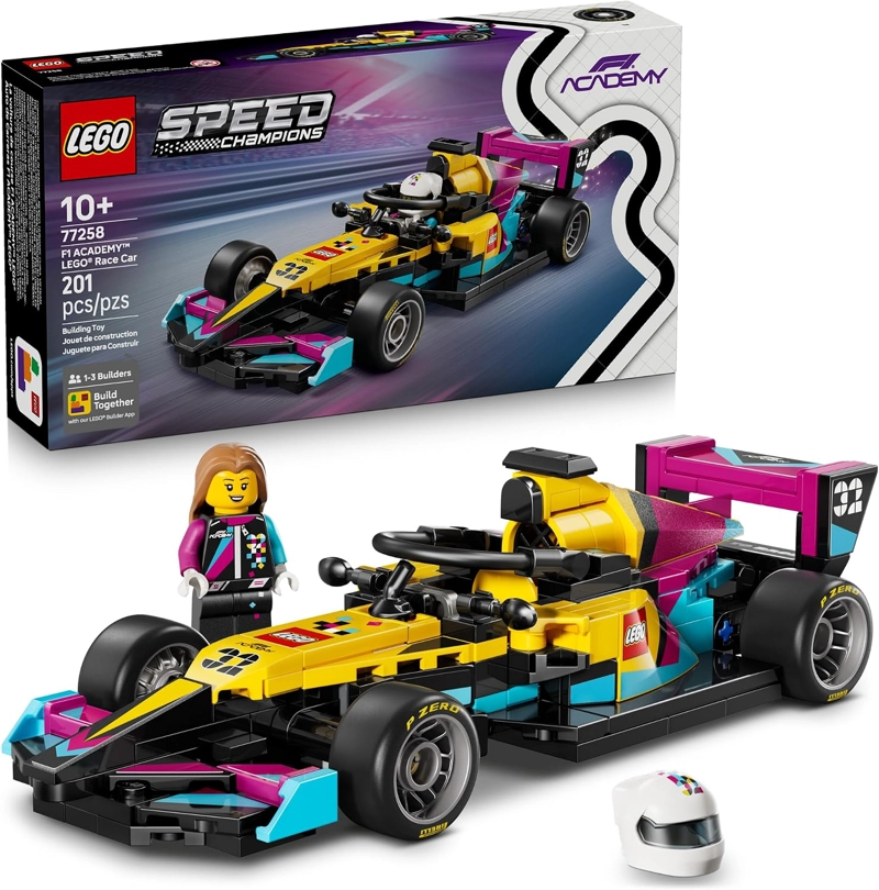 LEGO SPEED CHAMPIONS VEHICULO DE CARRERA DE LA ACADEMIA F1 - JUGUETE DE CONSTRUCCION - VEHICULO - 1