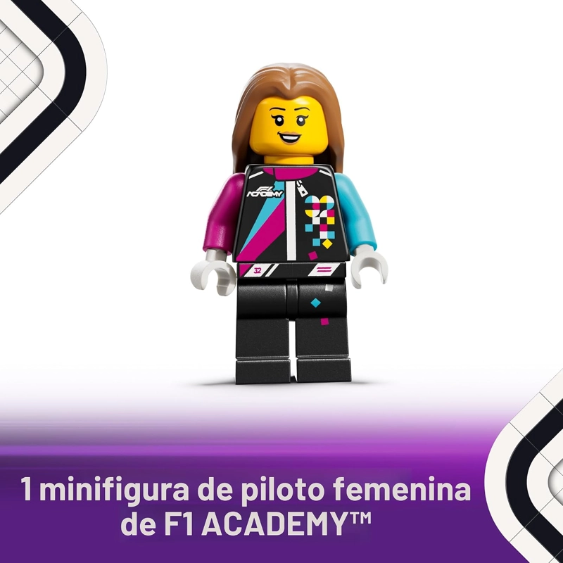 LEGO SPEED CHAMPIONS VEHICULO DE CARRERA DE LA ACADEMIA F1 - JUGUETE DE CONSTRUCCION - VEHICULO - 5