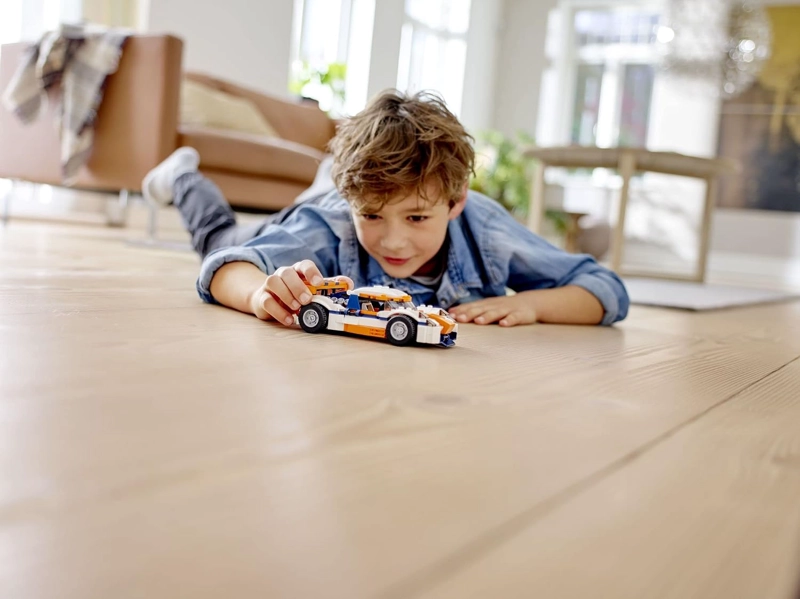 LEGO CREATOR 31089 SUNSET TRACK RACER 31089 - KIT DE MAQUILLAJE DE CONSTRUCCION 221 PIEZAS - 2