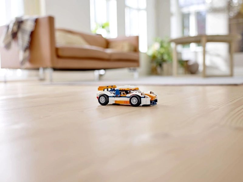 LEGO CREATOR 31089 SUNSET TRACK RACER 31089 - KIT DE MAQUILLAJE DE CONSTRUCCION 221 PIEZAS - 4