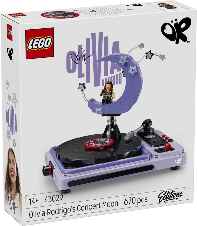 LEGO EDICION 43029, CONCIERTO DE LUNA MEDIA LUNA DE OLIVIA RODRIGO, JUGUETE, CUMPLEAÑOS, PRESENTE, - 1