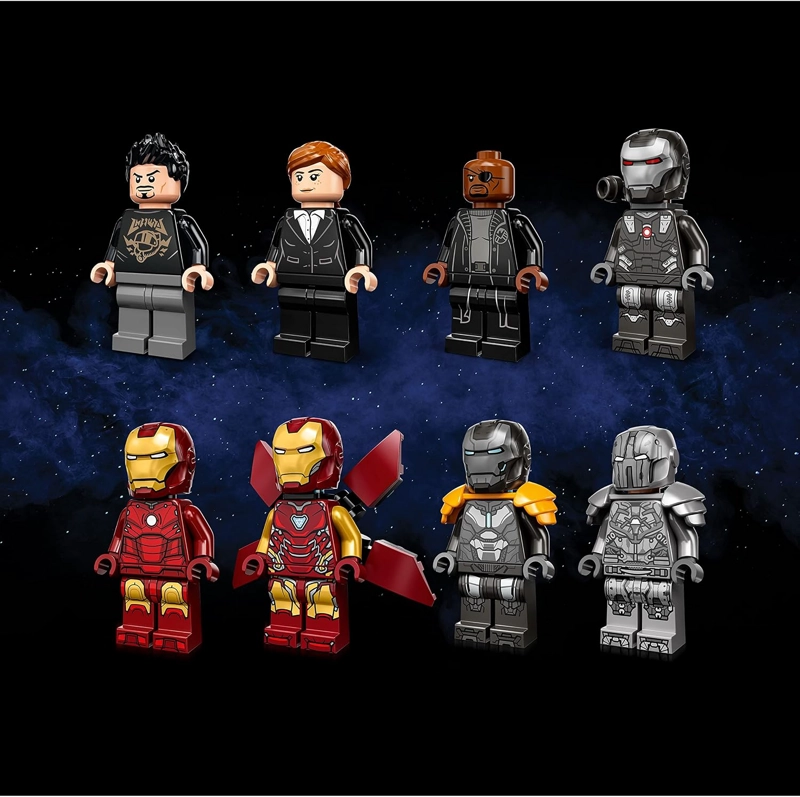 LEGO MARVEL IRON MAN ARMORY TOY BUILDING KIT DE MAQUILLAJE SET 76216, REGALO DE LOS VENGADORES - 4
