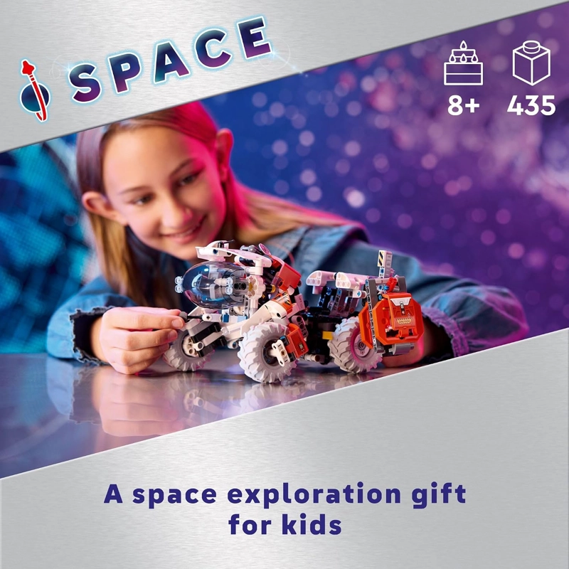 LEGO TECHNIC SURFACE SPACE LOADER LT78 - JUEGO DE CONSTRUCCION, JUGUETE ESPACIAL PARA AVENTURA, - 2