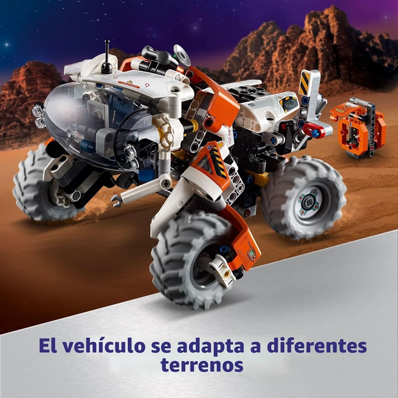 LEGO TECHNIC SURFACE SPACE LOADER LT78 - JUEGO DE CONSTRUCCION, JUGUETE ESPACIAL PARA AVENTURA, - 3