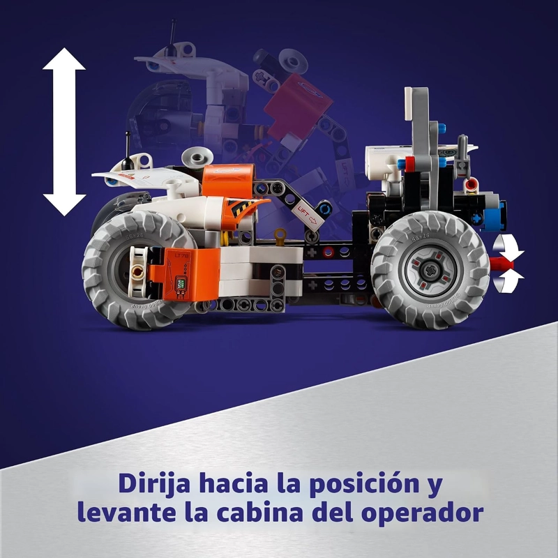 LEGO TECHNIC SURFACE SPACE LOADER LT78 - JUEGO DE CONSTRUCCION, JUGUETE ESPACIAL PARA AVENTURA, - 4