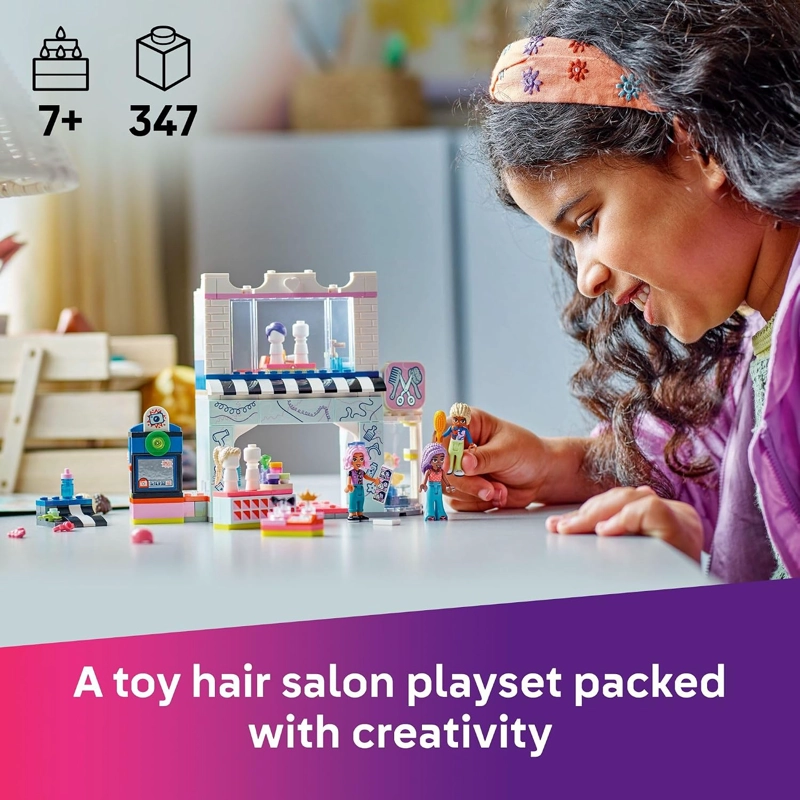 LEGO FRIENDS PELUQUERIA Y TIENDA DE ACCESORIOS - JUEGO DE CONSTRUCCION DE JUGUETES DE PELUQUERIA - 2