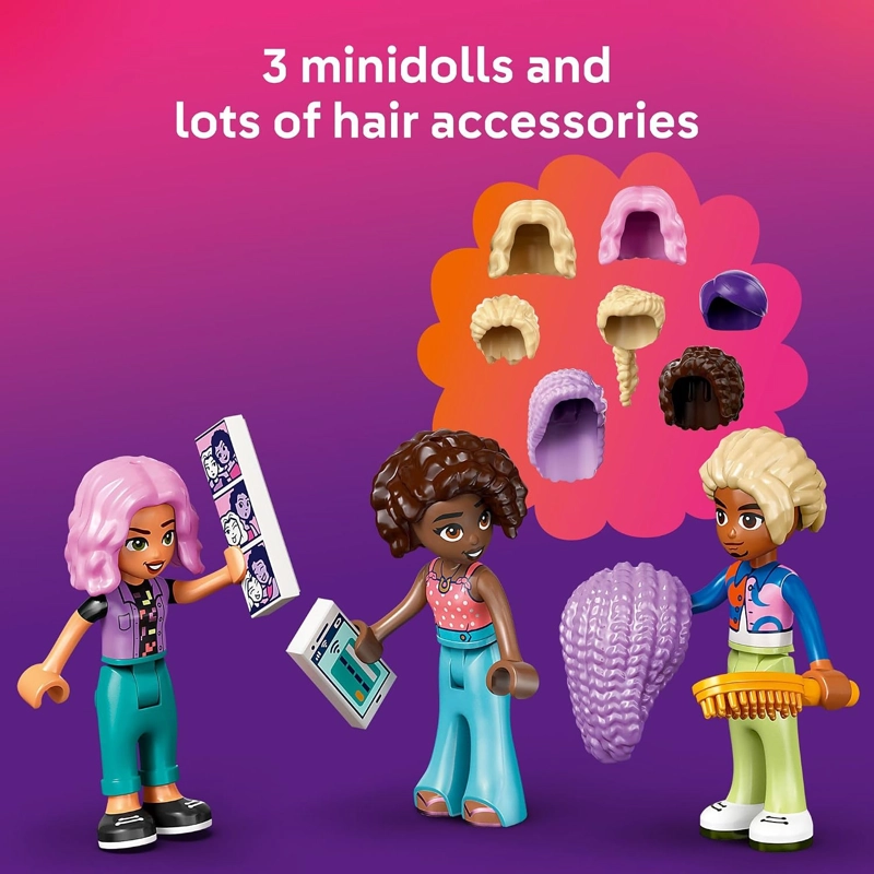 LEGO FRIENDS PELUQUERIA Y TIENDA DE ACCESORIOS - JUEGO DE CONSTRUCCION DE JUGUETES DE PELUQUERIA - 4