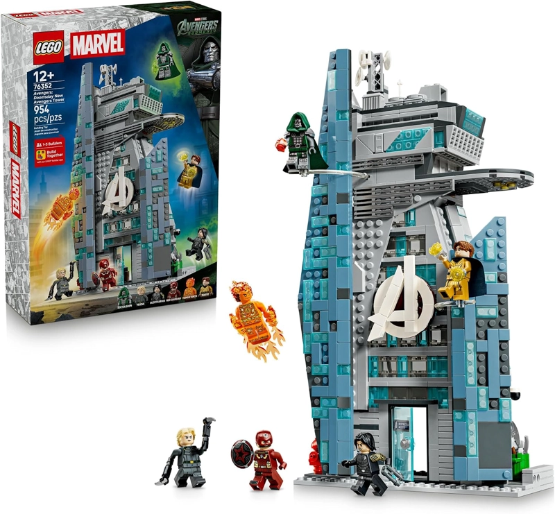 LEGO MARVEL AVENGERS: DOOMSDAY NEW AVENGERS TOWER 76352 - 1