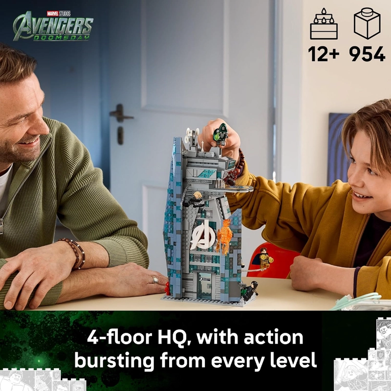 LEGO MARVEL AVENGERS: DOOMSDAY NEW AVENGERS TOWER 76352 - 2