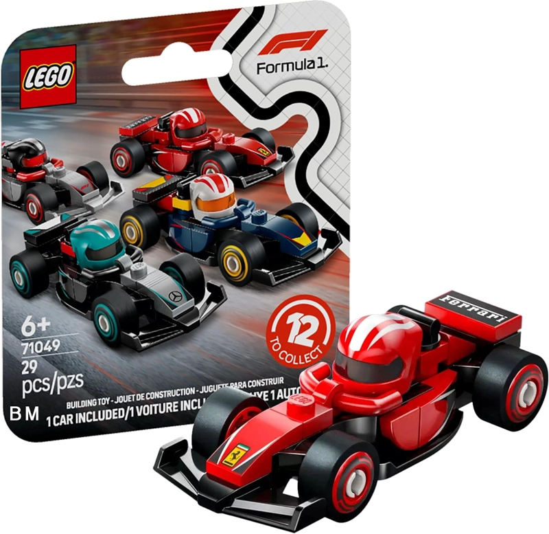 LEGO F1 COCHE DE CARRERAS COLECCIONABLE FERRARI FERRARI F1 TEAM RACE CAR 71049-3 - 1